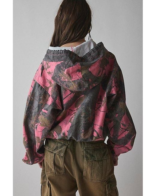 BDG Multicolor Blake Canvas Bomber Jacket