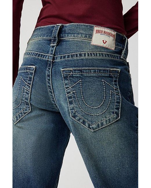 True Religion Red Uo Exclusive Ricki Mid-Rise Relaxed Jean