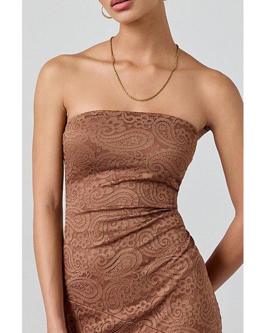 women's lace crochet romper dress Mia Lace Crochet Romper main image 0