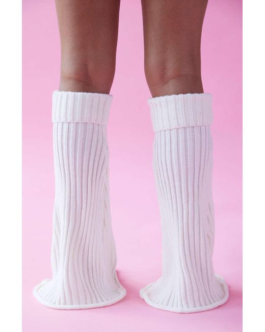 Urban Outfitters Flare Leg Warmer in Pink Lyst