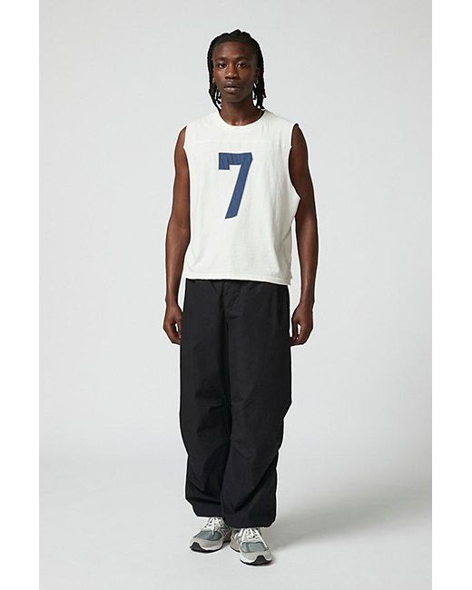 BDG Blue Game Day Cutoff Tee for men