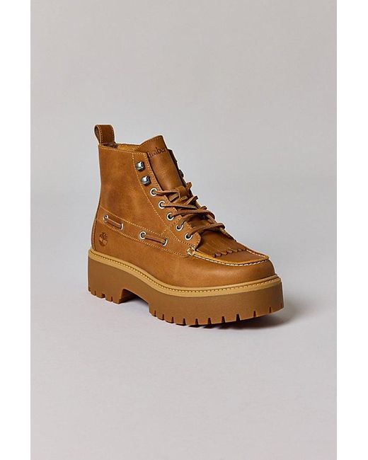 Timberland Blue Stone Street Mid Lace-Up Waterproof Boot