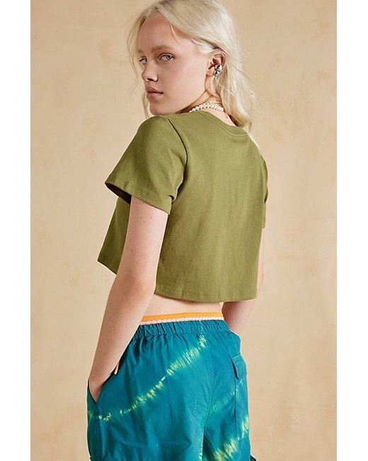Urban Outfitters Green Uo Best Friend Tee