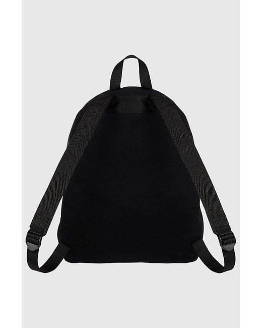 Supreme Black Velvet Backpack for men