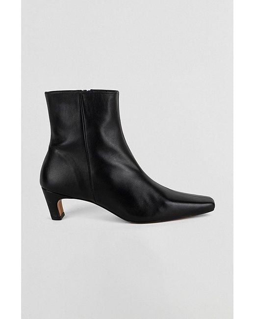 INTENTIONALLY ______ Black Lexi Kitten Heel Ankle Boot