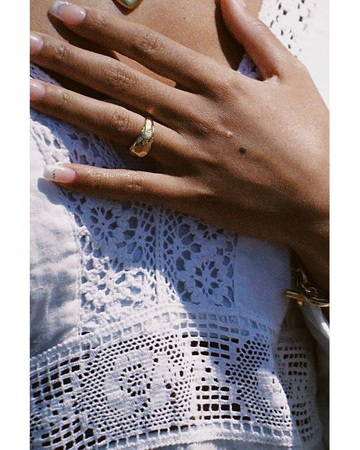 SC COLLECTION Brown Sofia Ring