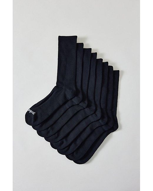 Timberland Blue Performance Cushioned Crew Sock 4-Pack for men