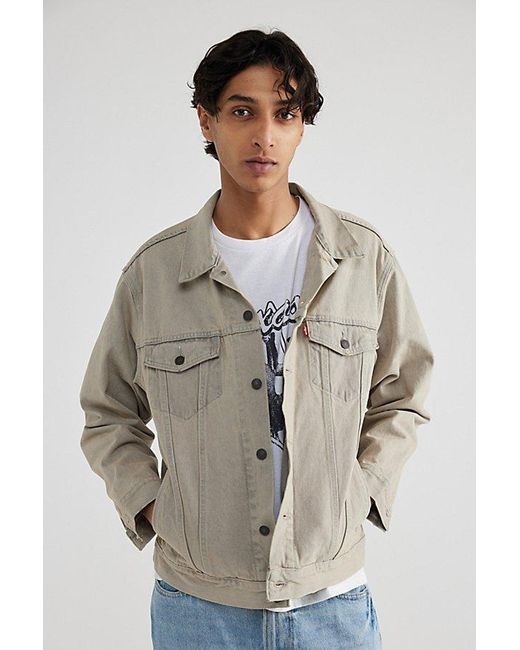 Levi's Gray Relaxed Fit Trucker Jacket for men