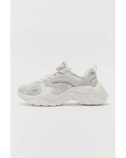 Fila Electrove Suede Sneaker in White | Lyst