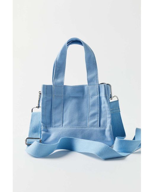 BDG Mini Canvas Tote Bag in Blue