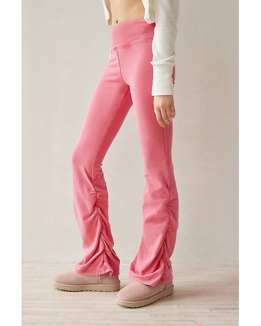 Out From Under Pink Sable Ruched Pant