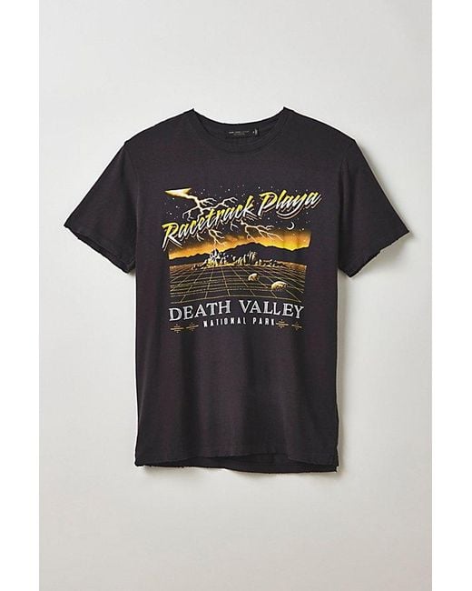 Urban Outfitters Black Death Valley Graphic Tee for men