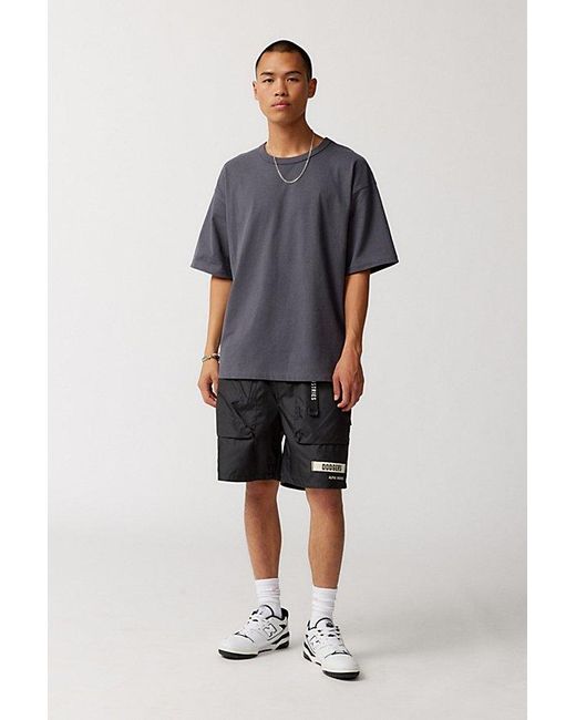 Standard Cloth Blue Oversized Boxy Tee for men