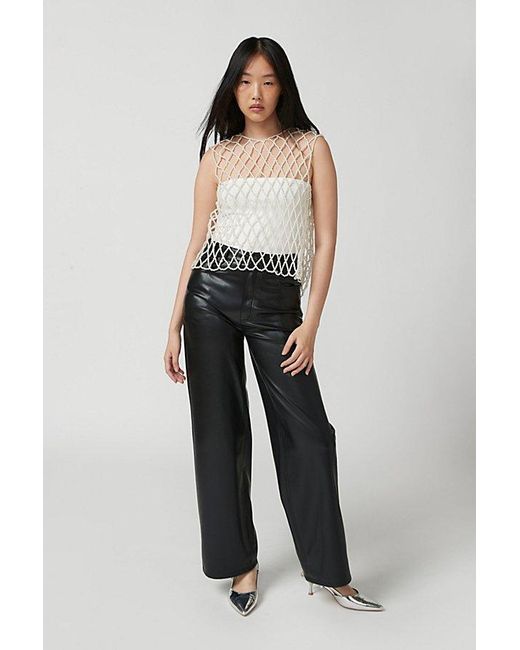 Urban Outfitters Black Open-Back Top