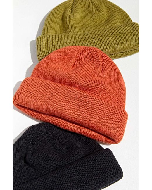 Urban Outfitters Multicolor Uo Roll Beanie for men
