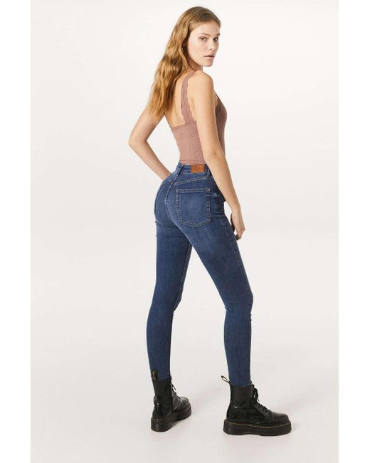 vintage wash skinny jeans