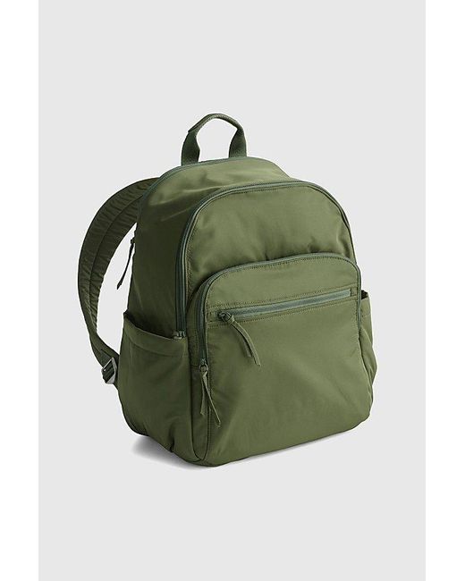 Vera Bradley Green Nylon Bancroft Backpack