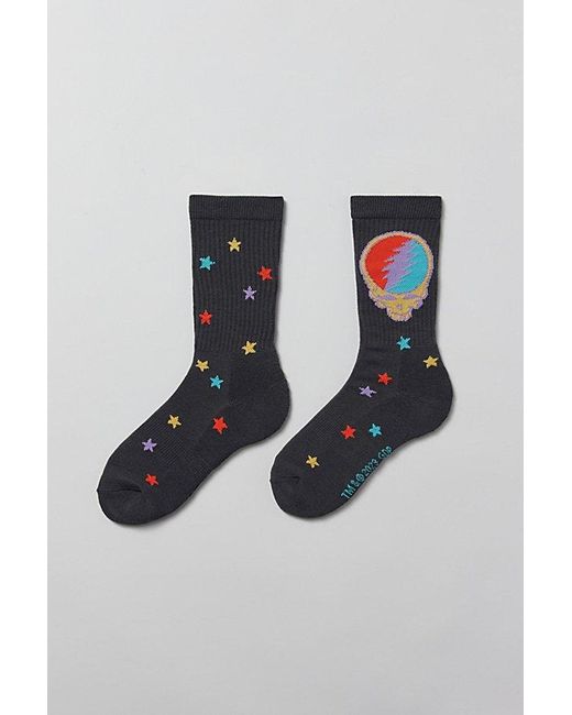 Urban Outfitters Black Grateful Dead Syf Sock for men