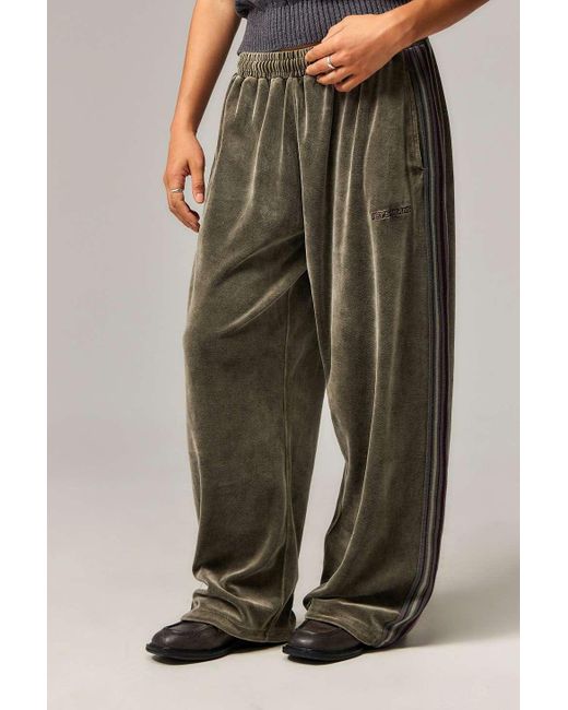 iets frans Green Harri Velour Joggers