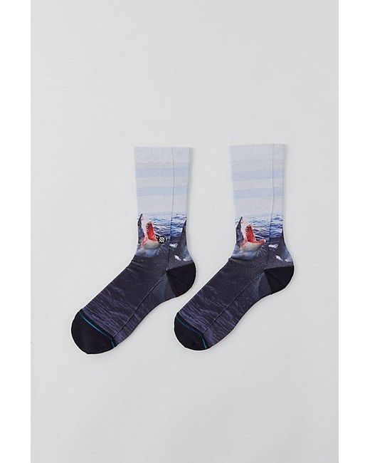 Stance Blue Landlord Crew Sock for men