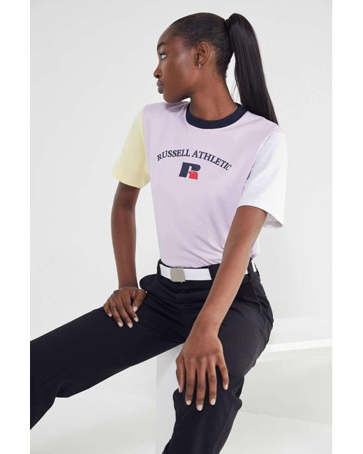 Russell athletic women's t shirts outlet