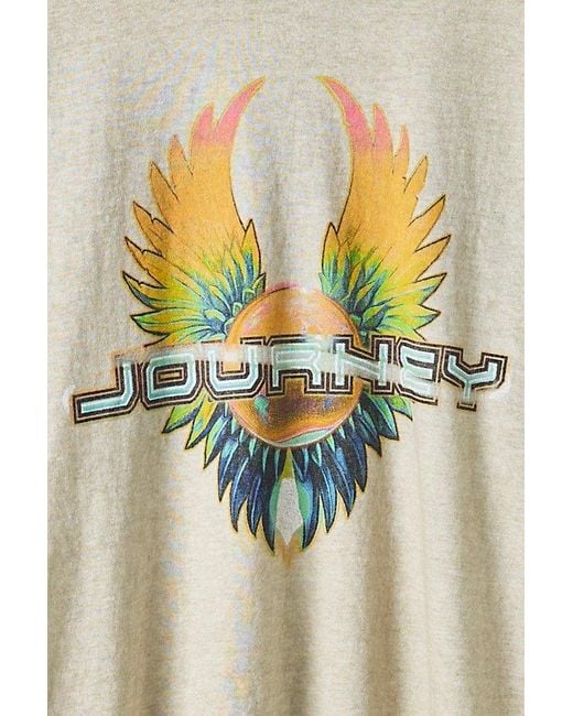 Urban Outfitters Natural Journey Graphic Long Sleeve Tee for men