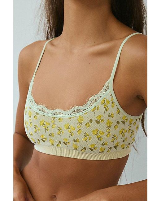 Out From Under Multicolor Layla Seamless Lace Trim Bralette