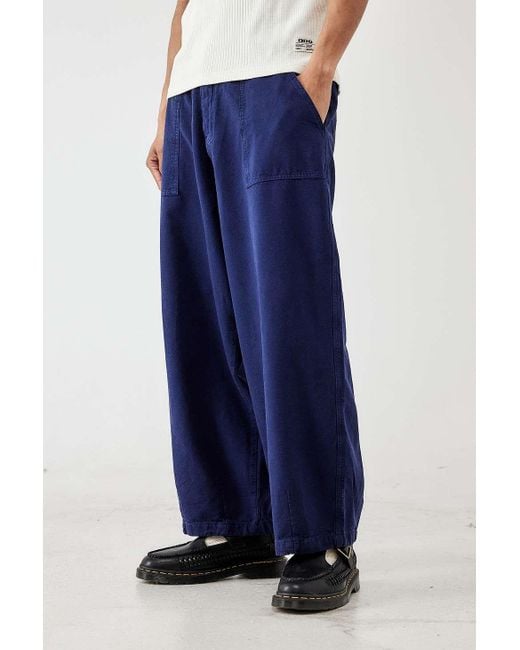 BDG Blue Navy Balloon Pants for men