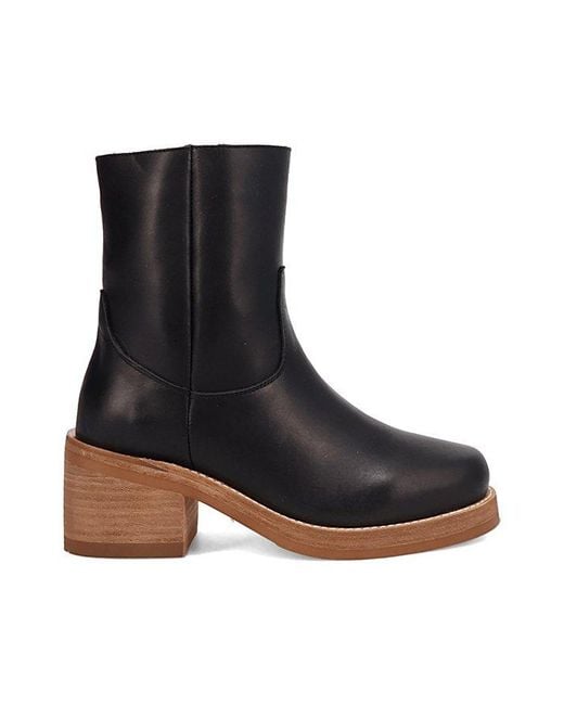Dingo Black Roxy Leather Bootie