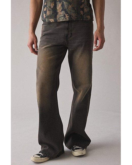 BDG Black Slacker Relaxed Fit Jean for men