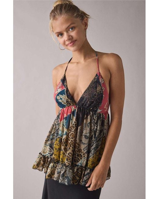 Kimchi Blue Multicolor Edith Tunic S At Urban Outfitters