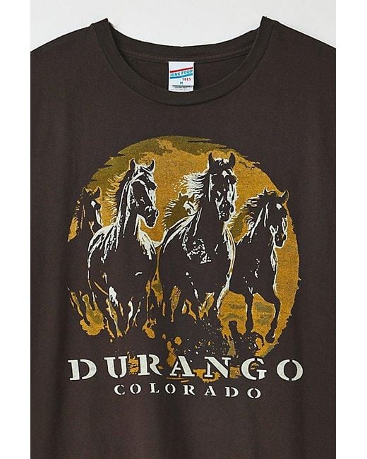 Urban Outfitters Black Durango Colorado Graphic Tee for men