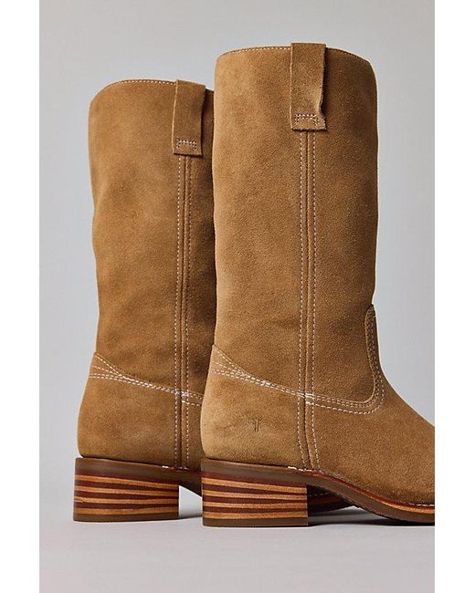 Frye Blue Campus 12R Suede Boots