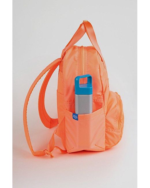 Mokuyobi Orange Solid Atlas Backpack for men
