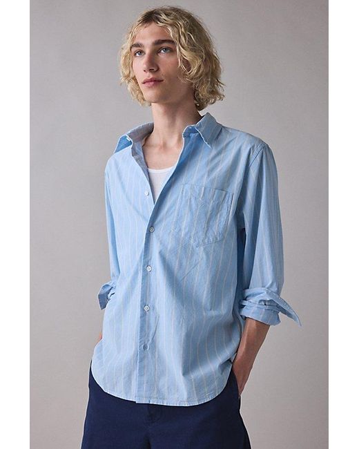 Urban Outfitters Gray Uo The Baggy Dress Shirt for men