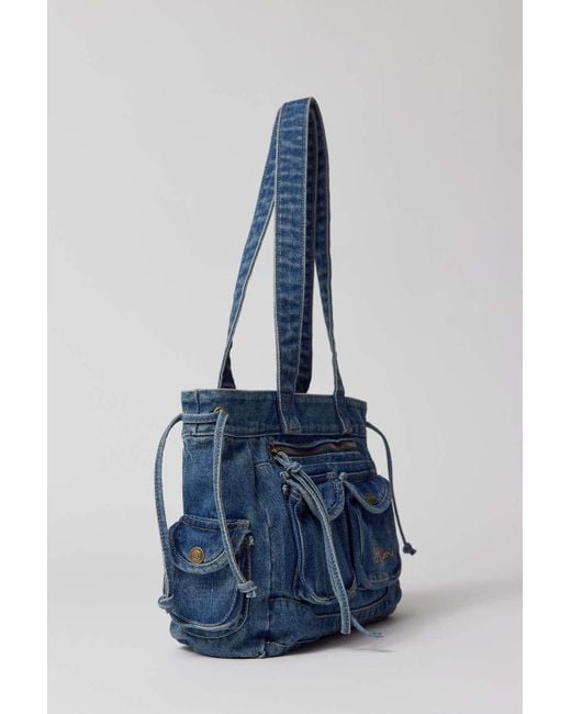 【Urban Outfitters】Y2K デニムトートバッグ BDG Y2K Denim Tote Shoulder Bag | Urban Outfitters