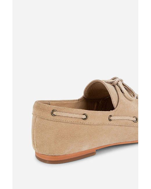 INTENTIONALLY ______ Natural Pixie Boat Shoe