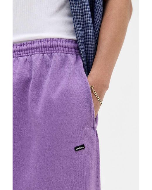 iets frans Purple Lilac Cuffed Joggers for men