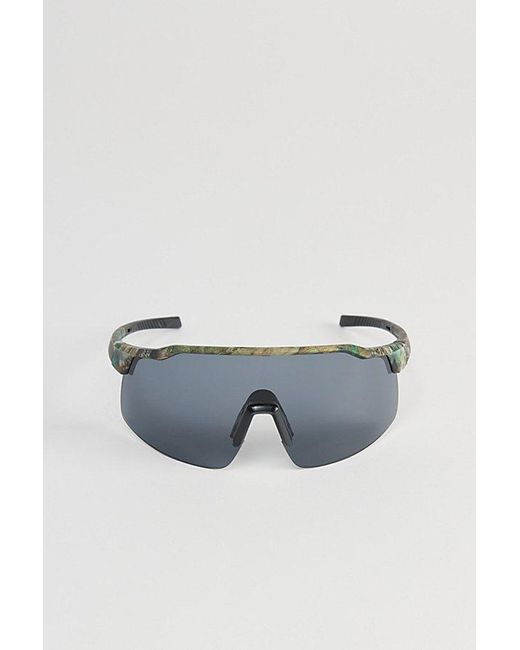 Urban Outfitters Blue Ryker Sport Shield Sunglasses for men