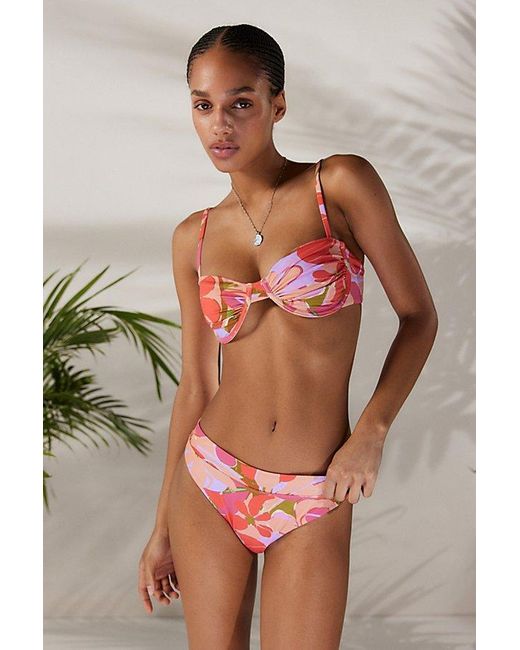 Out From Under Pink Kelly High-Cut Bikini Bottom