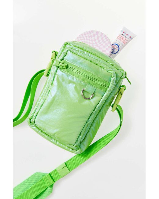 Urban Outfitters Bryn Puffy Nylon Crossbody Bag in Green Lyst