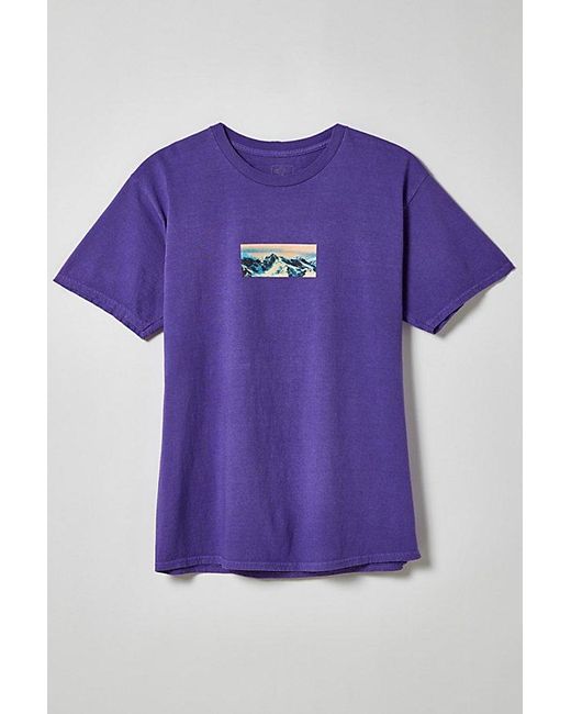 Urban Outfitters Purple Landscape V1 Tee for men