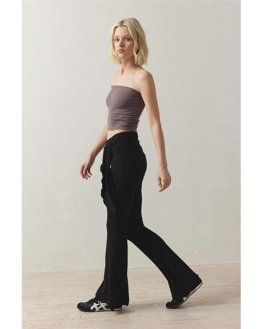 Out From Under Natural Jade Tied Up Flare Pants