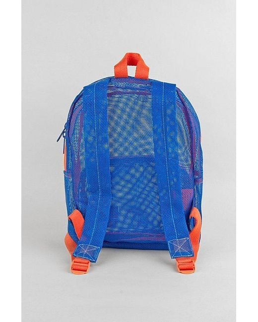 Mokuyobi Blue Mesh Mini Backpack for men