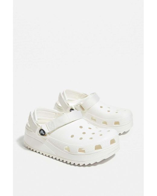 CROCSTM White Classic Hiker Clogs