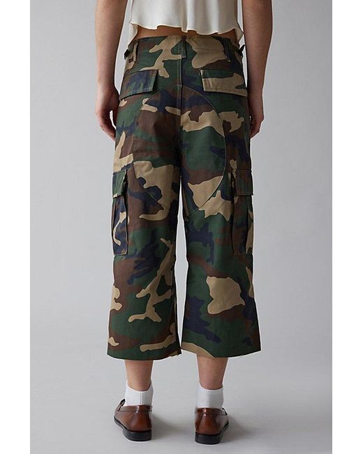 Vintage & ReMADE by UO Multicolor Remade By Uo Cargo Ankle Pant
