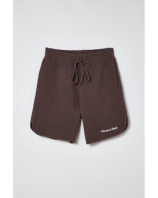 Standard Cloth Brown Thermal Athletic Short for men