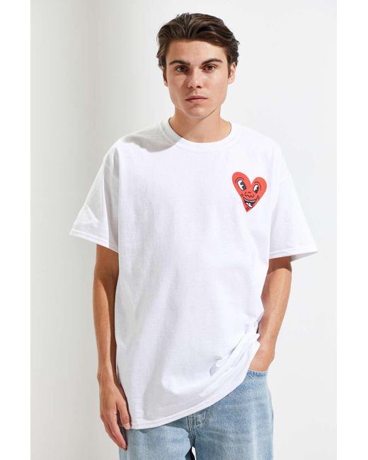keith haring t shirt urban outfitters