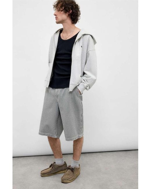 BDG Black Ribbed Vest Jacket for men