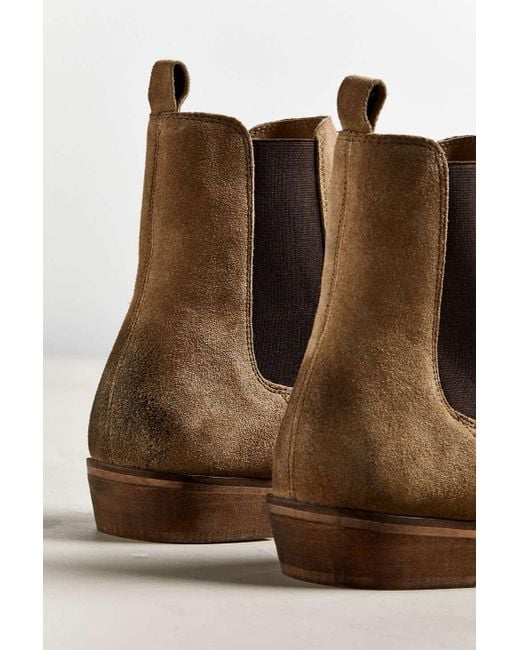 Urban Outfitters Uo Dress Chelsea Boot in Natural for Men Lyst